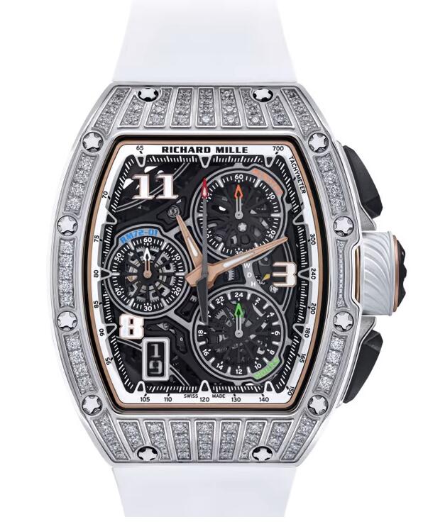 Review Replica Richard Mille RM 72-01 diamond Lifestyle In-House Chronograph WATCH - Click Image to Close